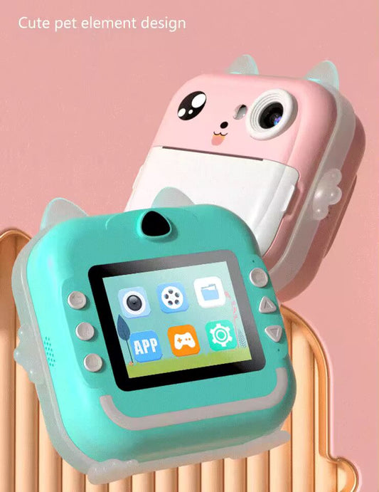 Digital Children Camera For Photography Instant Print Photo Portable Mini Toy Thermal Printer Camera Printer Educational Toys